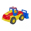 Traktor színes 39 cm