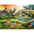 100 db-os Castorland puzzle - Dinoszauruszok világa