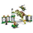 Lego Jurassic World T-rex dinoszaurusz szökés