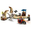 Lego Jurassic World Atrociraptor dinoszaurusz: Motoros üldözés