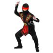 Piros ninja jelmez 128-as