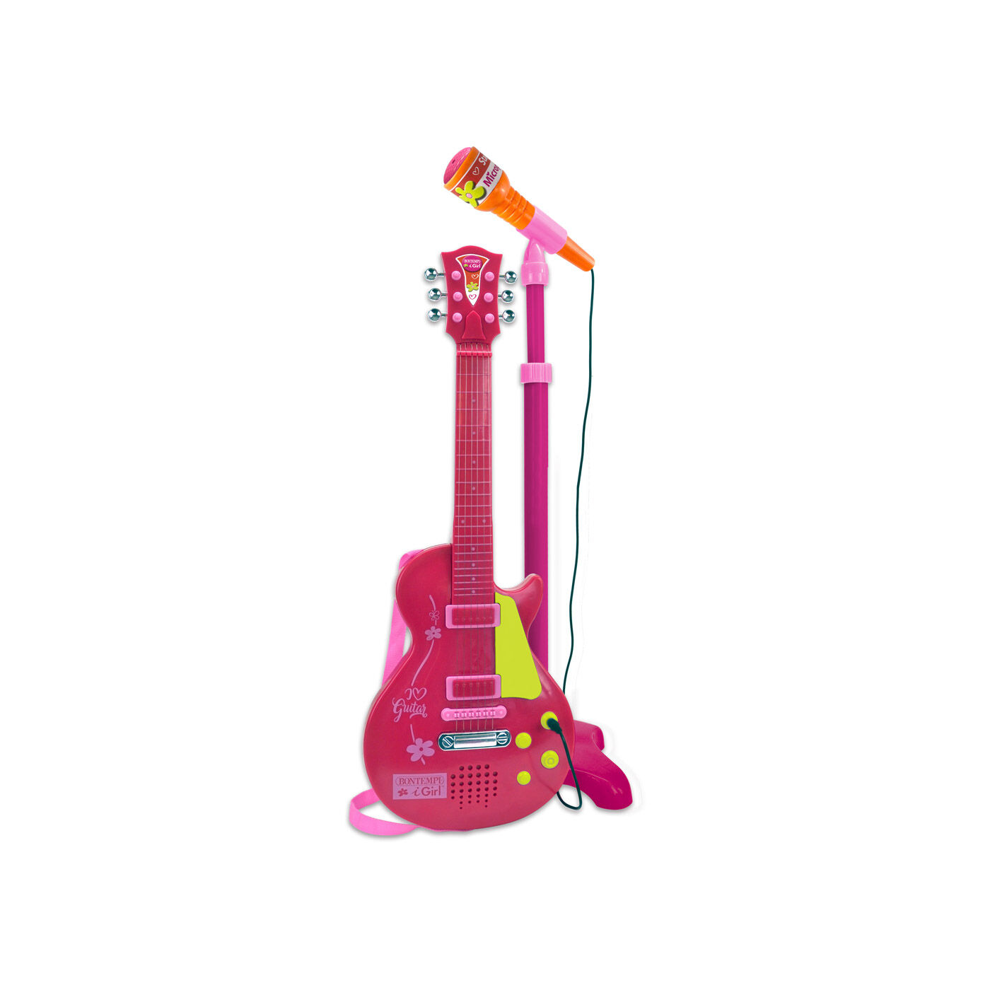 Bontempi rock gitár pink