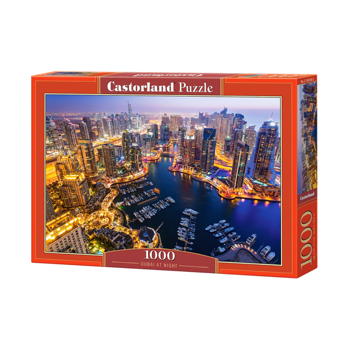 1000 db-os Castorland Puzzle - Éjszaka Dubajban
