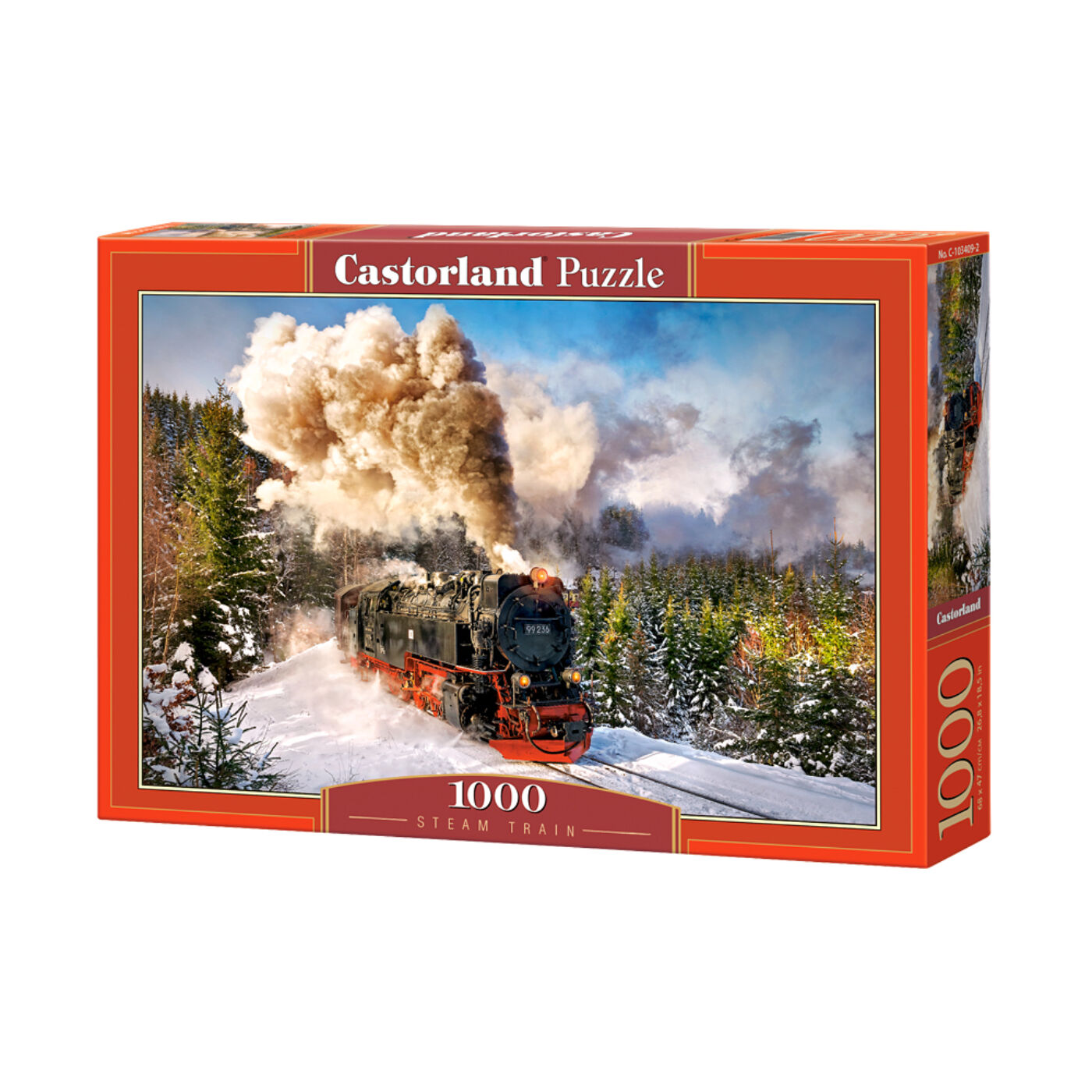 1000 db-os Castorland Puzzle - Gőzvonat