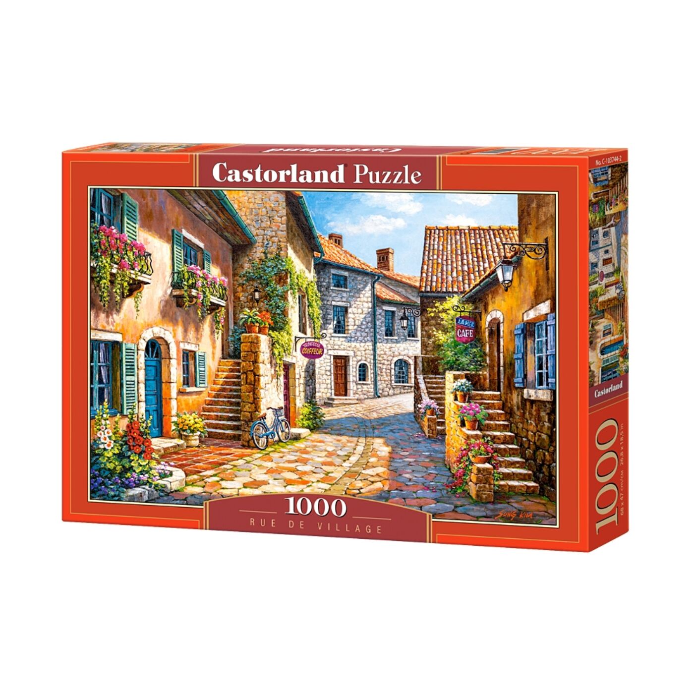 1000 db-os Castorland Puzzle - Bánat a faluban