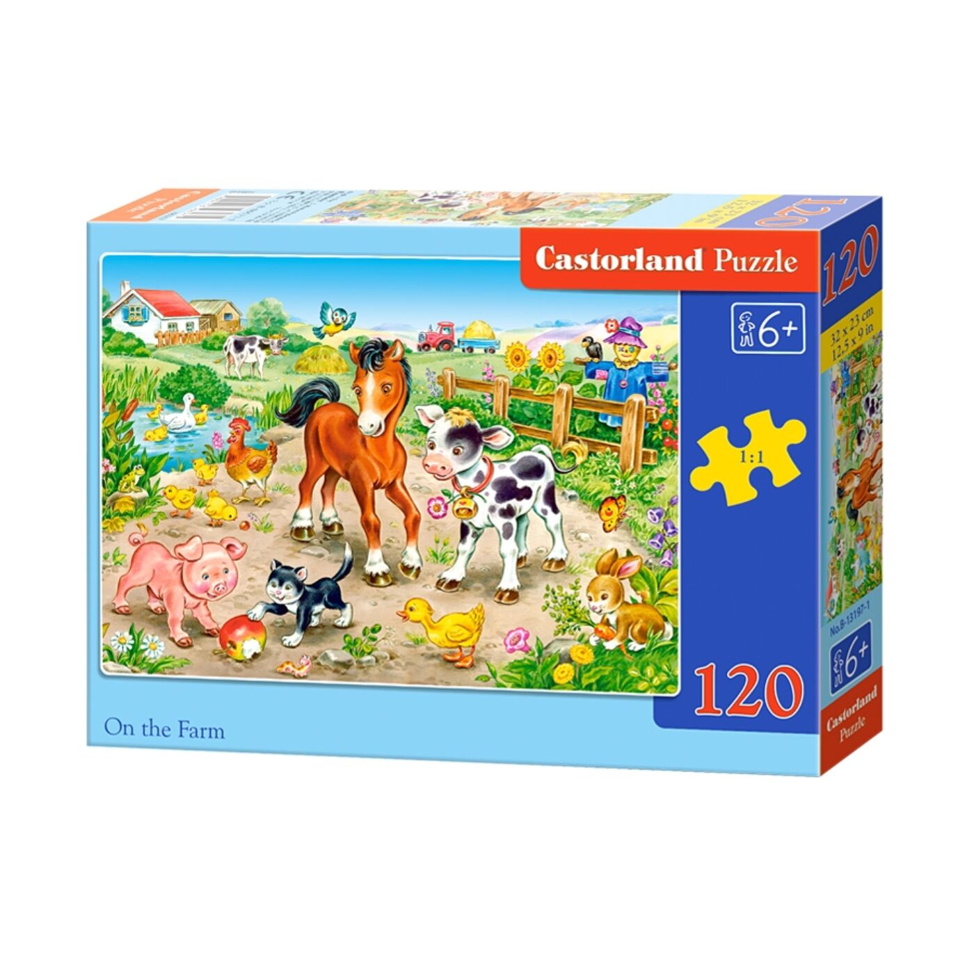 120 db-os Castorland Puzzle - A farmon