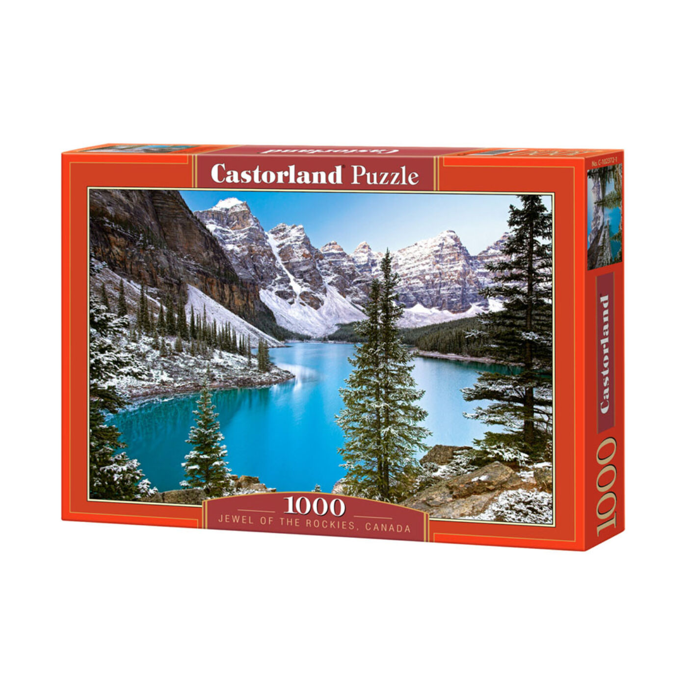 1000 db-os Castorland puzzle – Sziklák kincsei, Kanada