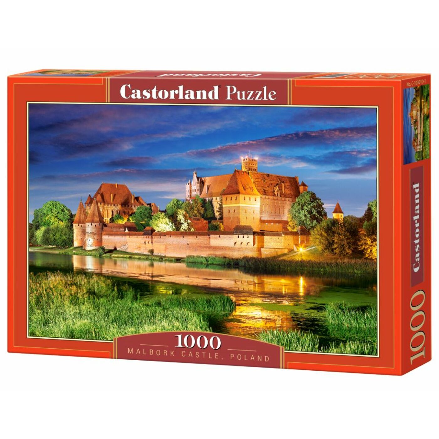 1000 db-os Castorland puzzle - Malbork Kastély, Lengyelország