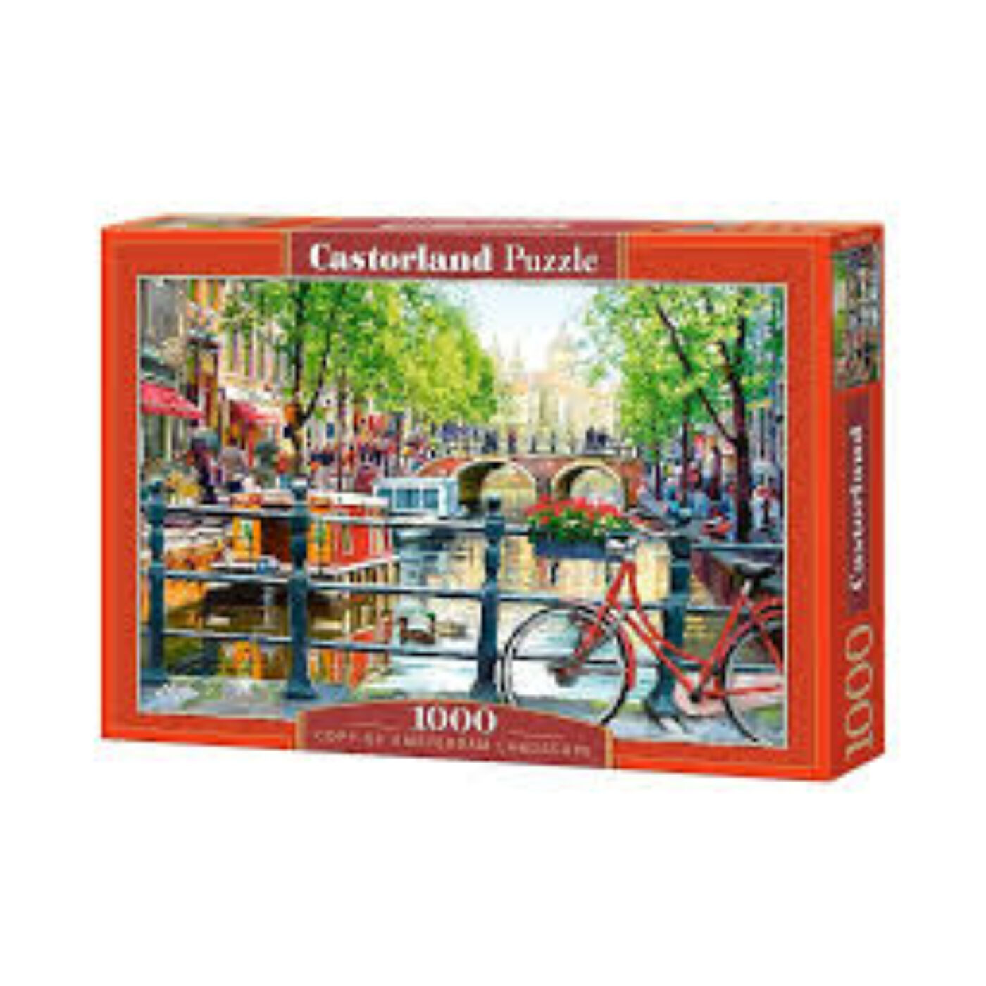 1000 db-os Castorland puzzle - Amsterdami látkép