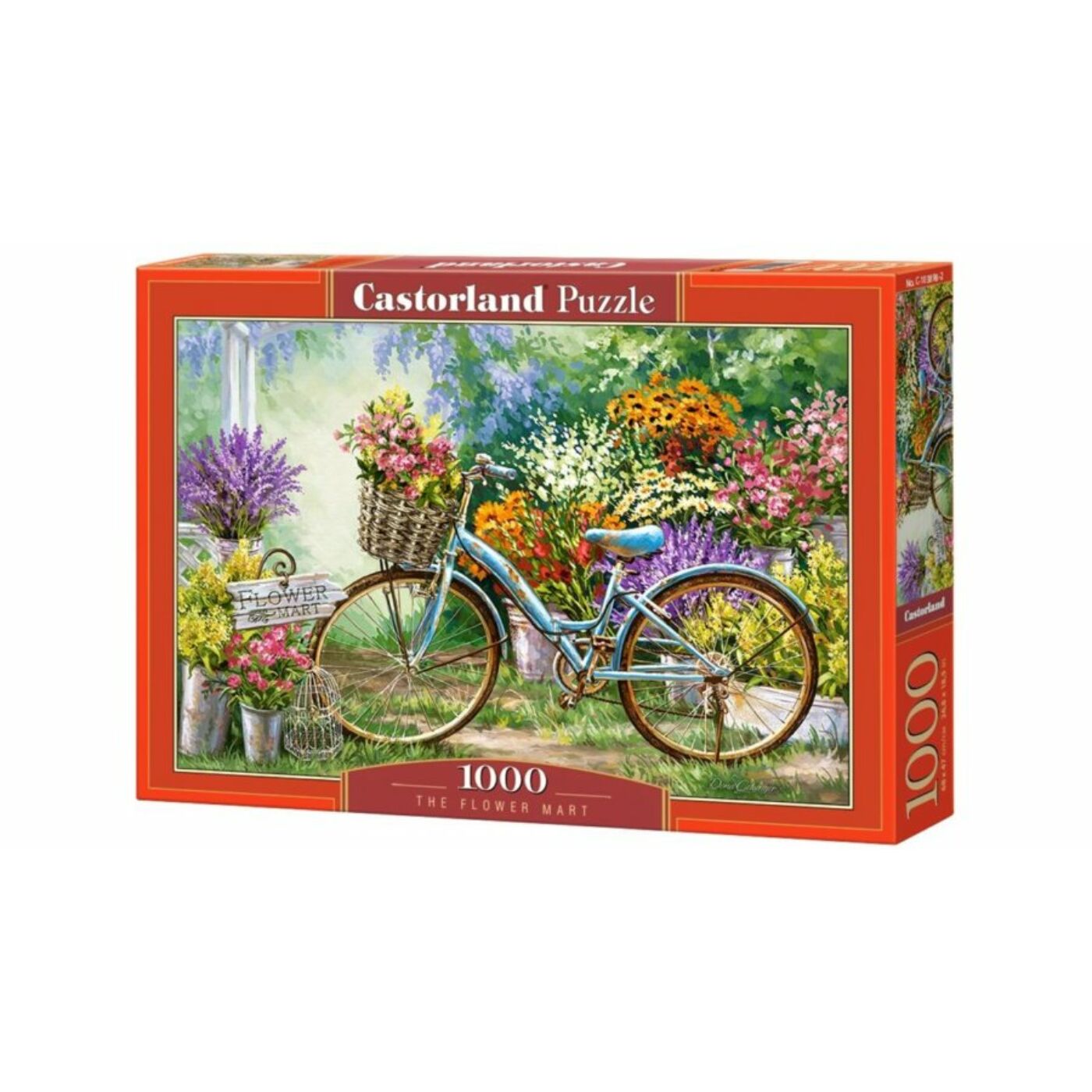 1000 db-os Castorland Puzzle - Virágpiac
