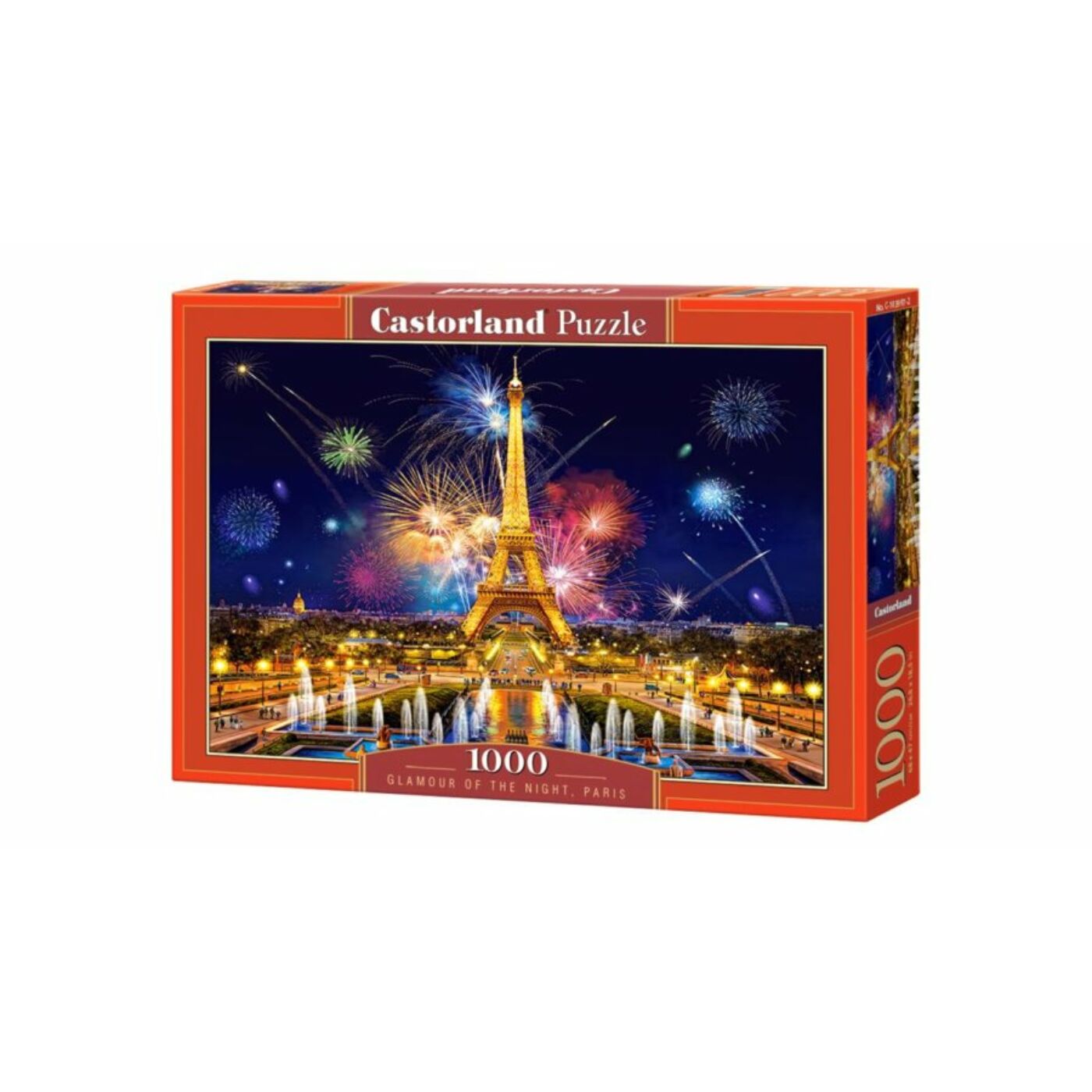 1000 db-os Castorland Puzzle - Párizsi éjszaka