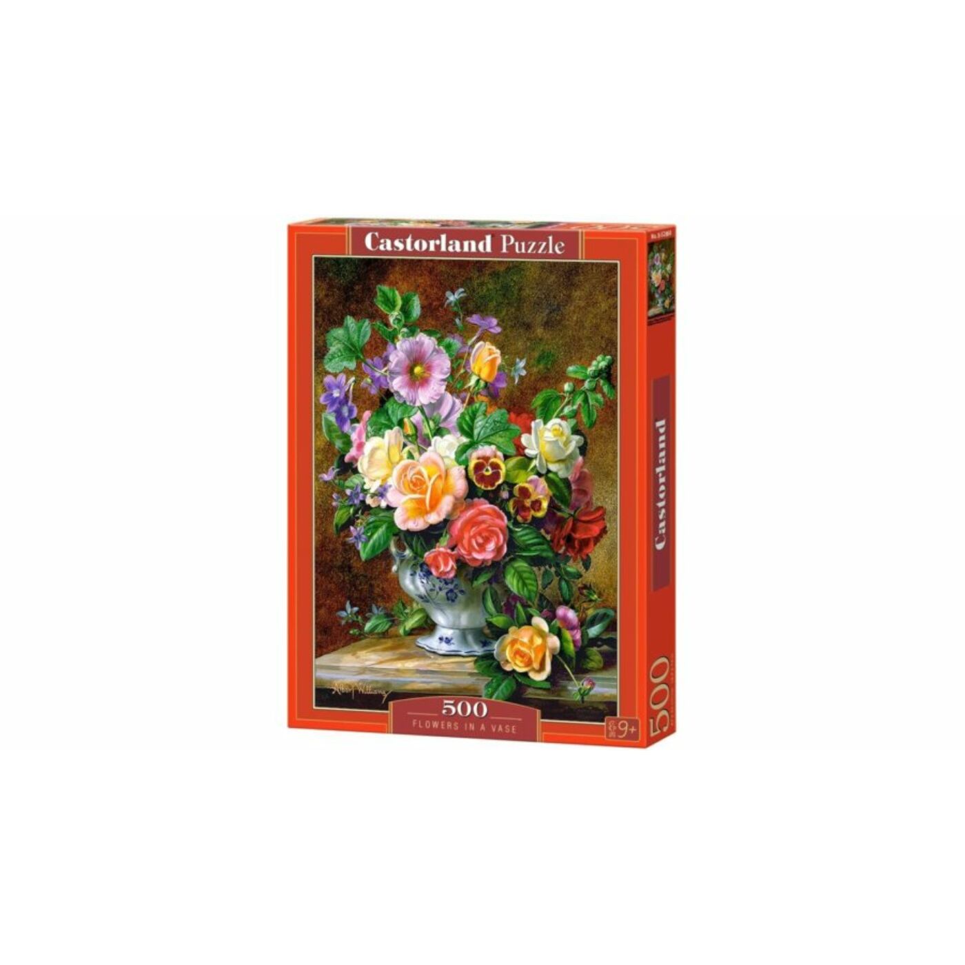 500 db-os puzzle - Virágok vázában
