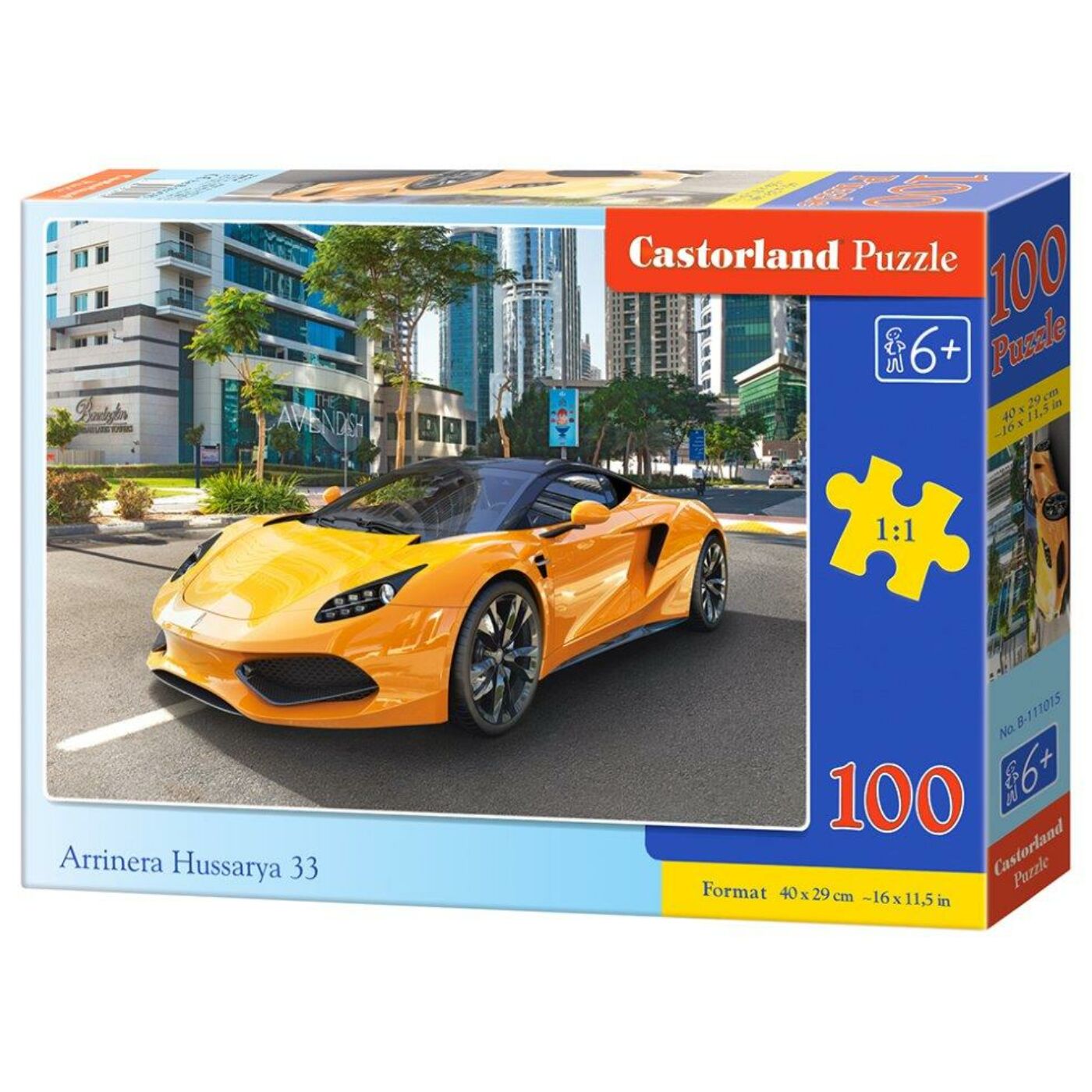 100 db-os Castorland puzzle - Arrinera Hussarya 33