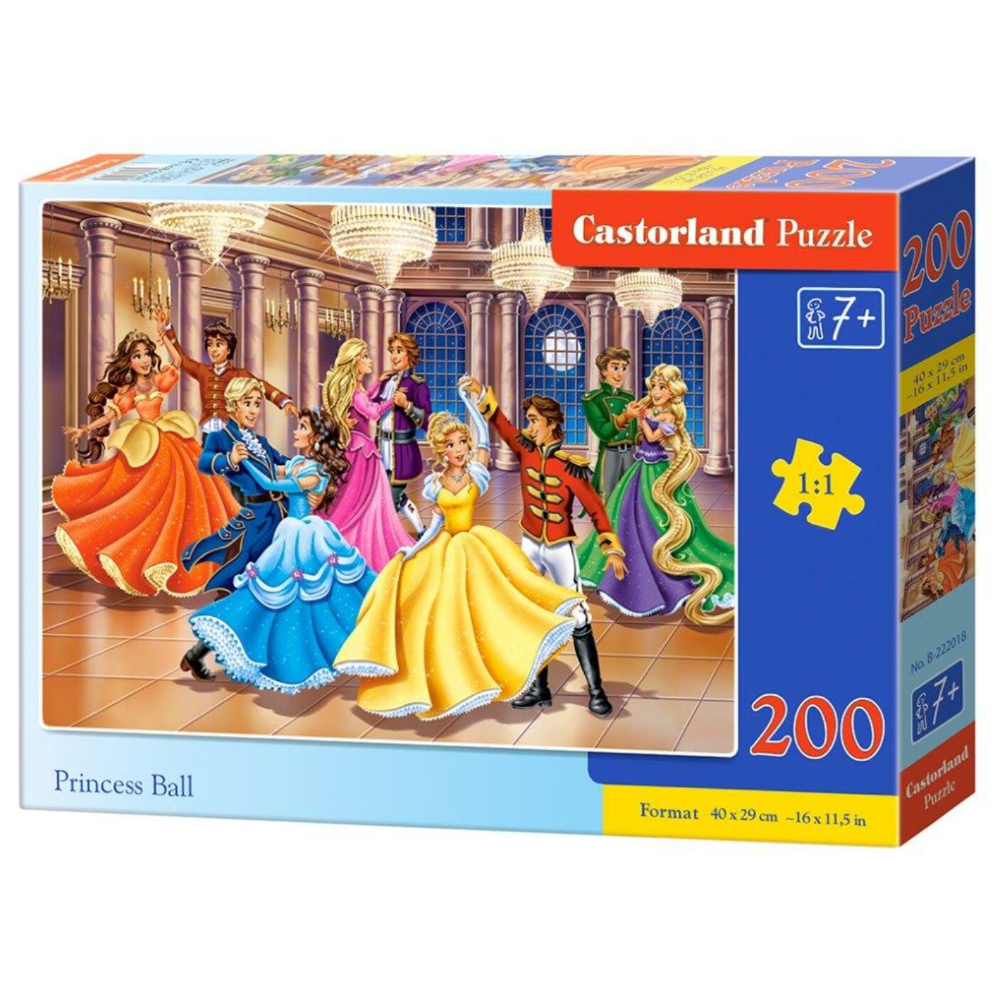 200 db-os puzzle - Hercegnő bál