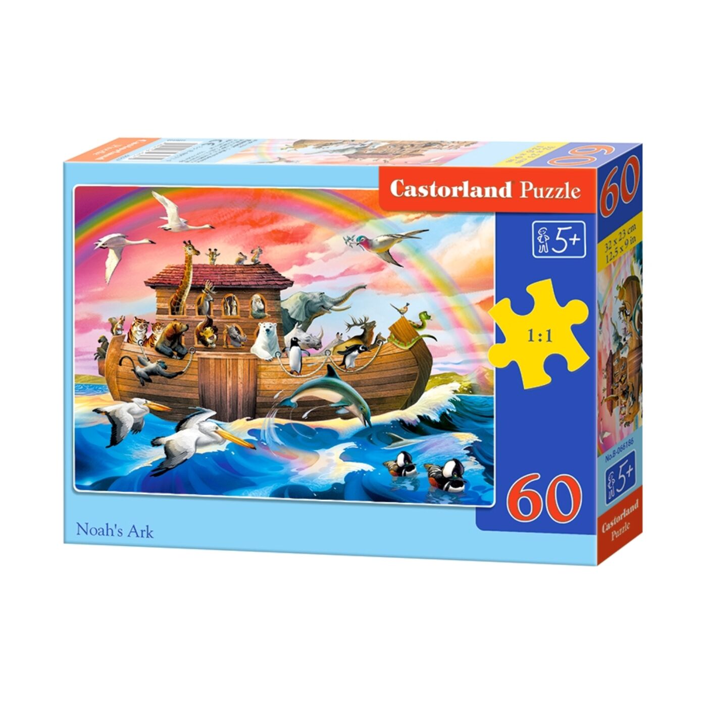 60 db-os Puzzle - Noé bárkája
