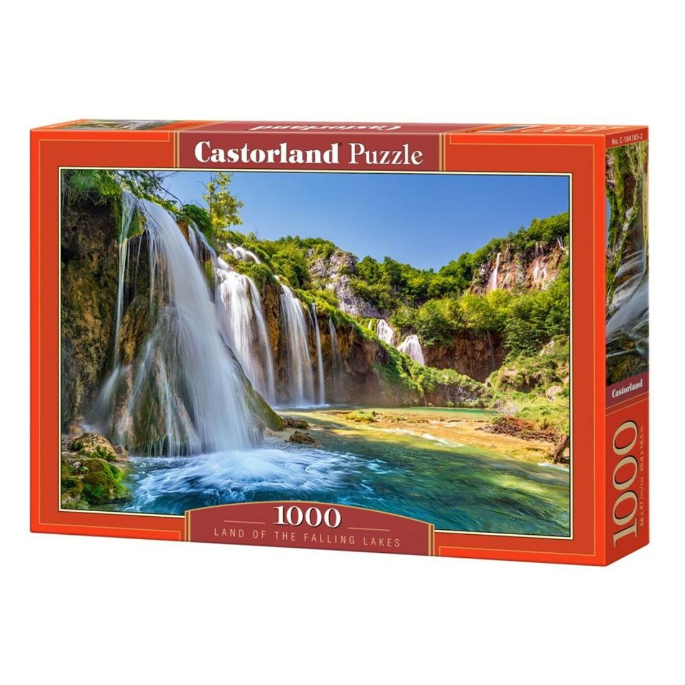 1000 db-os Castorland Puzzle - Vízesések földje