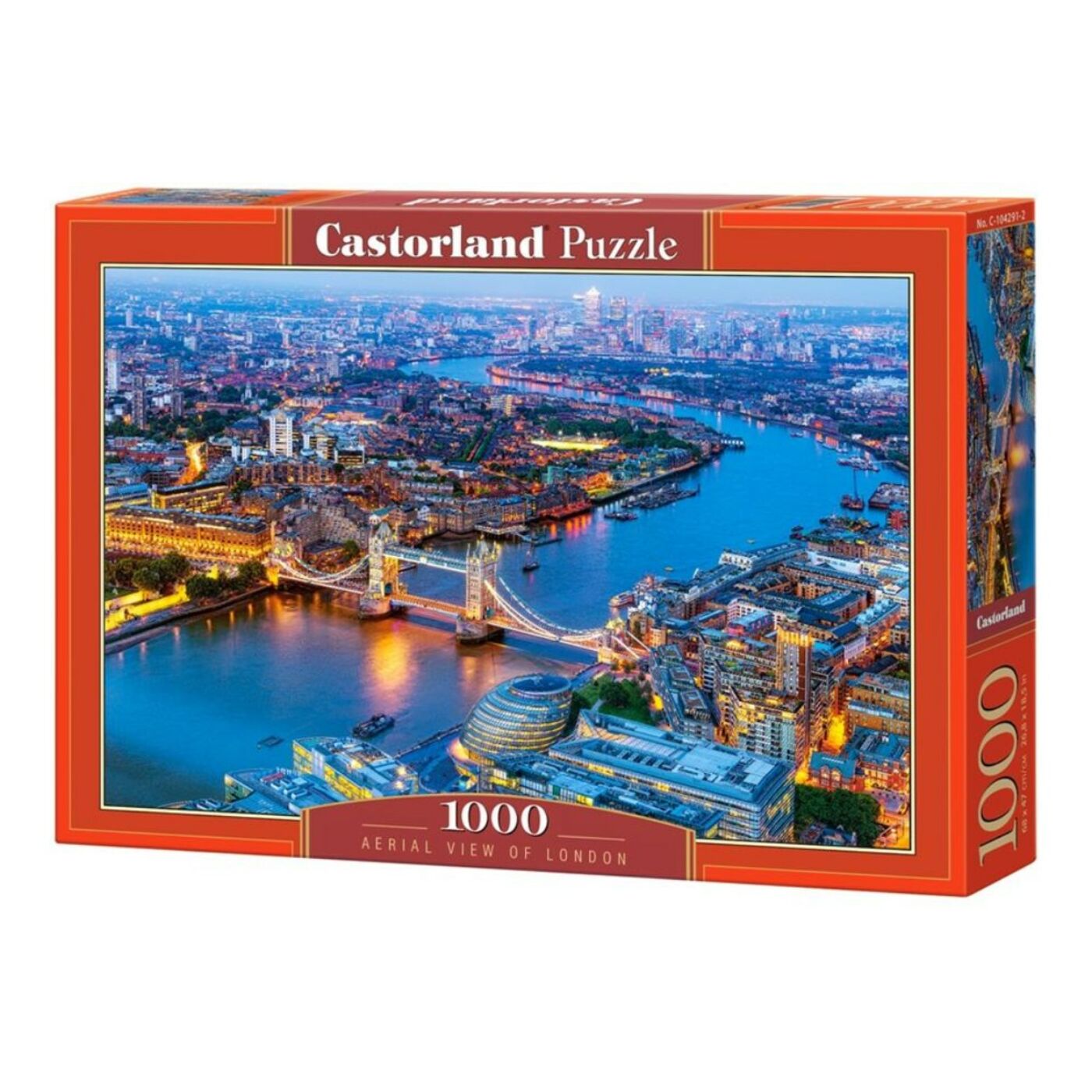 1000 db-os Castorland Puzzle - Londoni fények