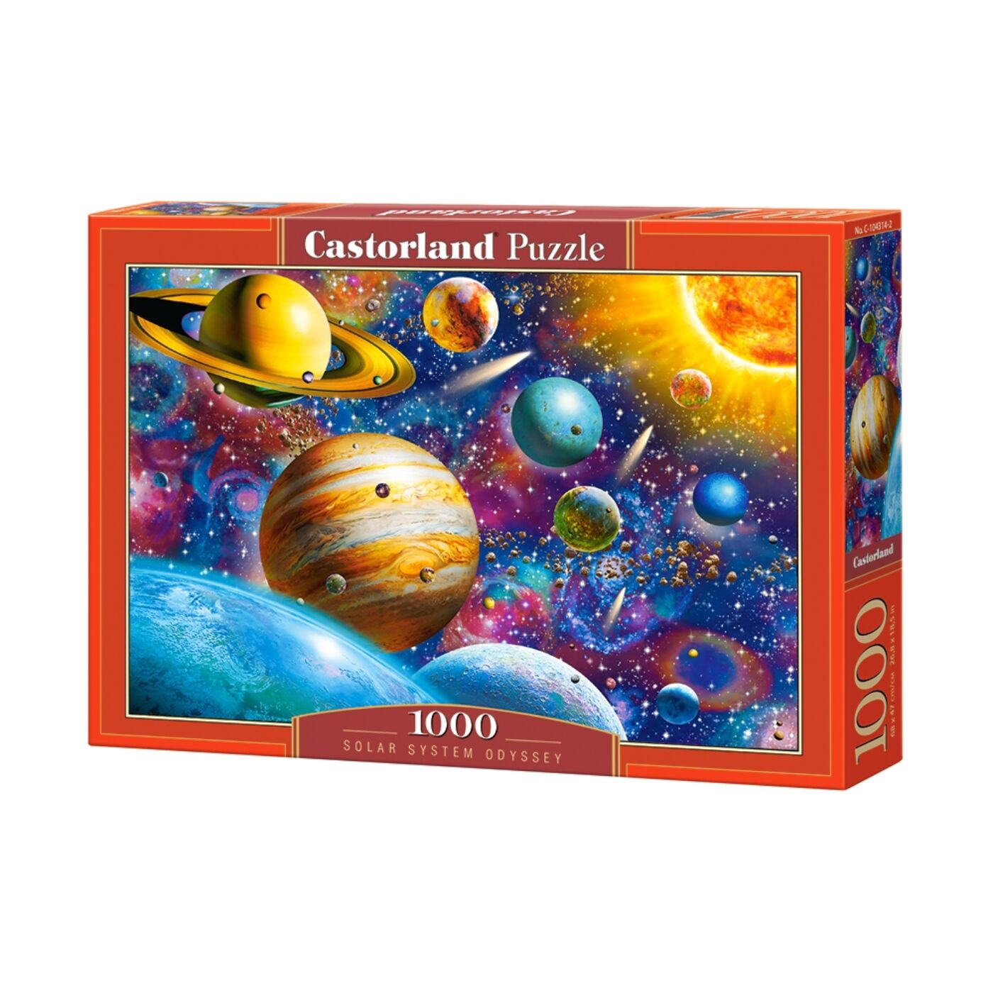 1000 db-os Castorland Puzzle -  Odüsszea naprendszer