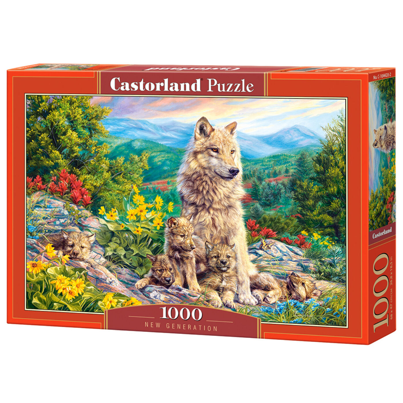 1000 db-os Castorland Puzzle -  Új generáció