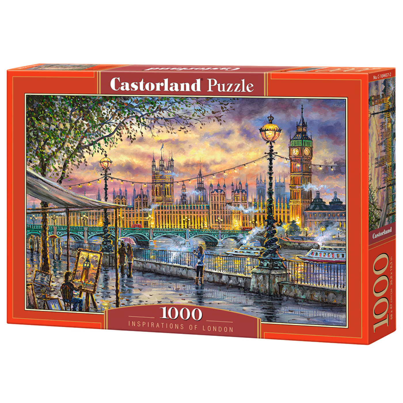 1000 db-os Castorland Puzzle -  Londoni inspiráció