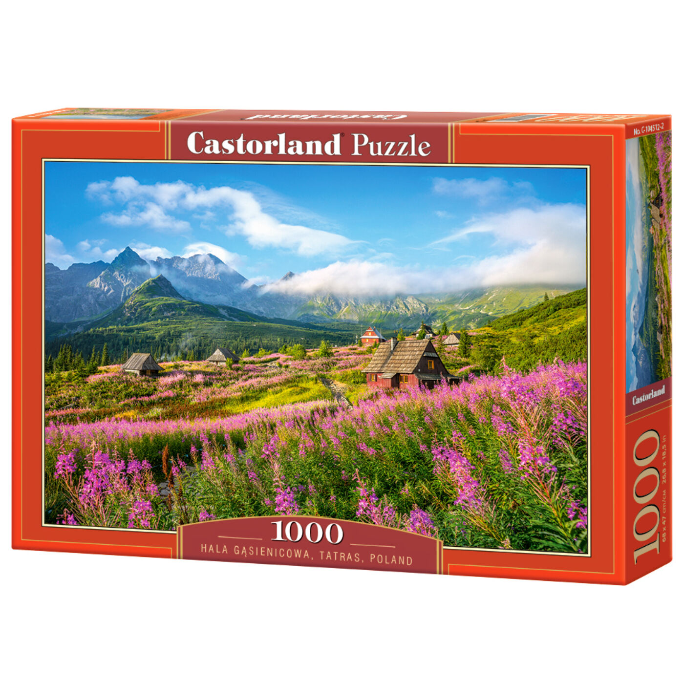 1000 db-os Castorland Puzzle -  Tátra, Lengyelország