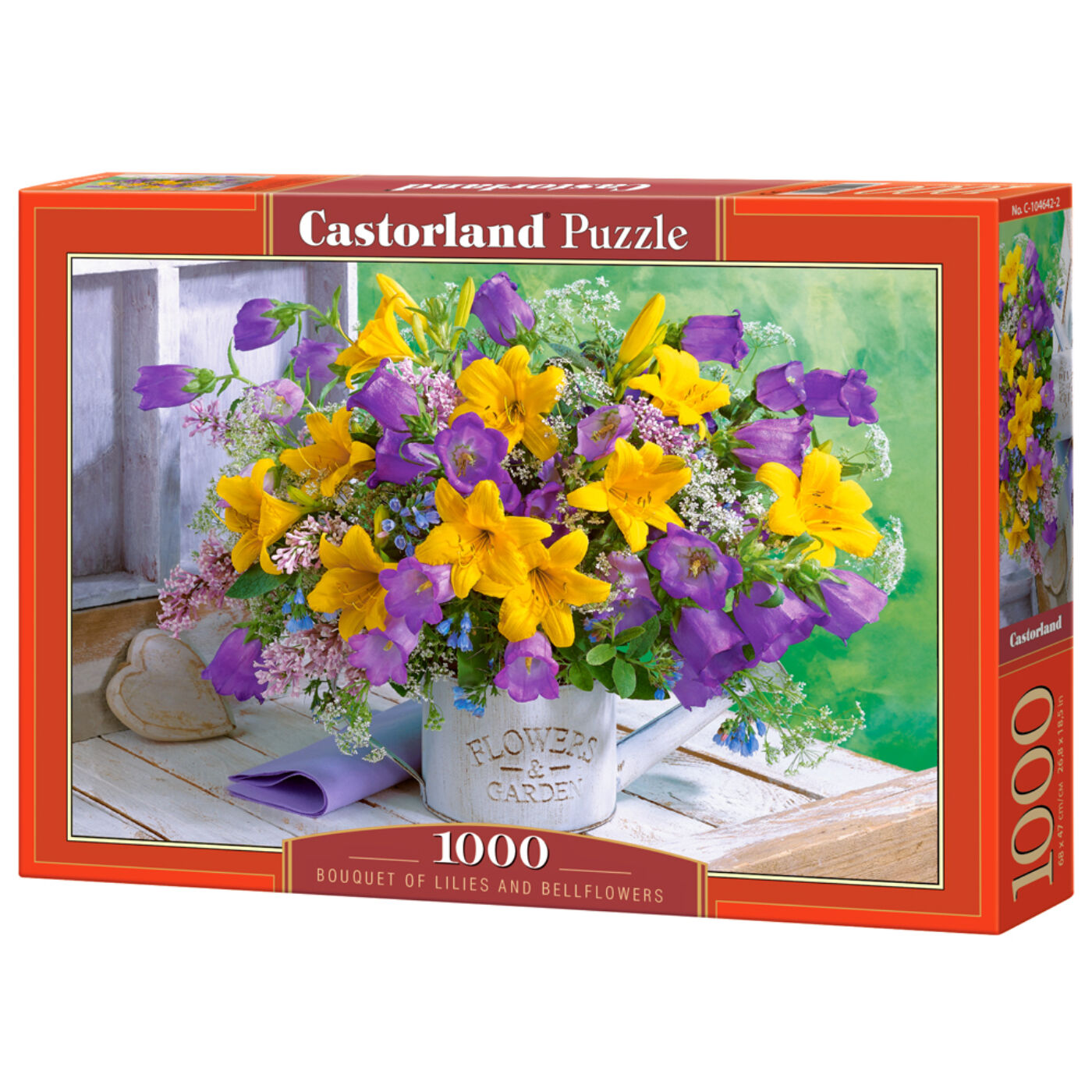 1000 db-os Castorland Puzzle - Liliom és harangvirág csokor