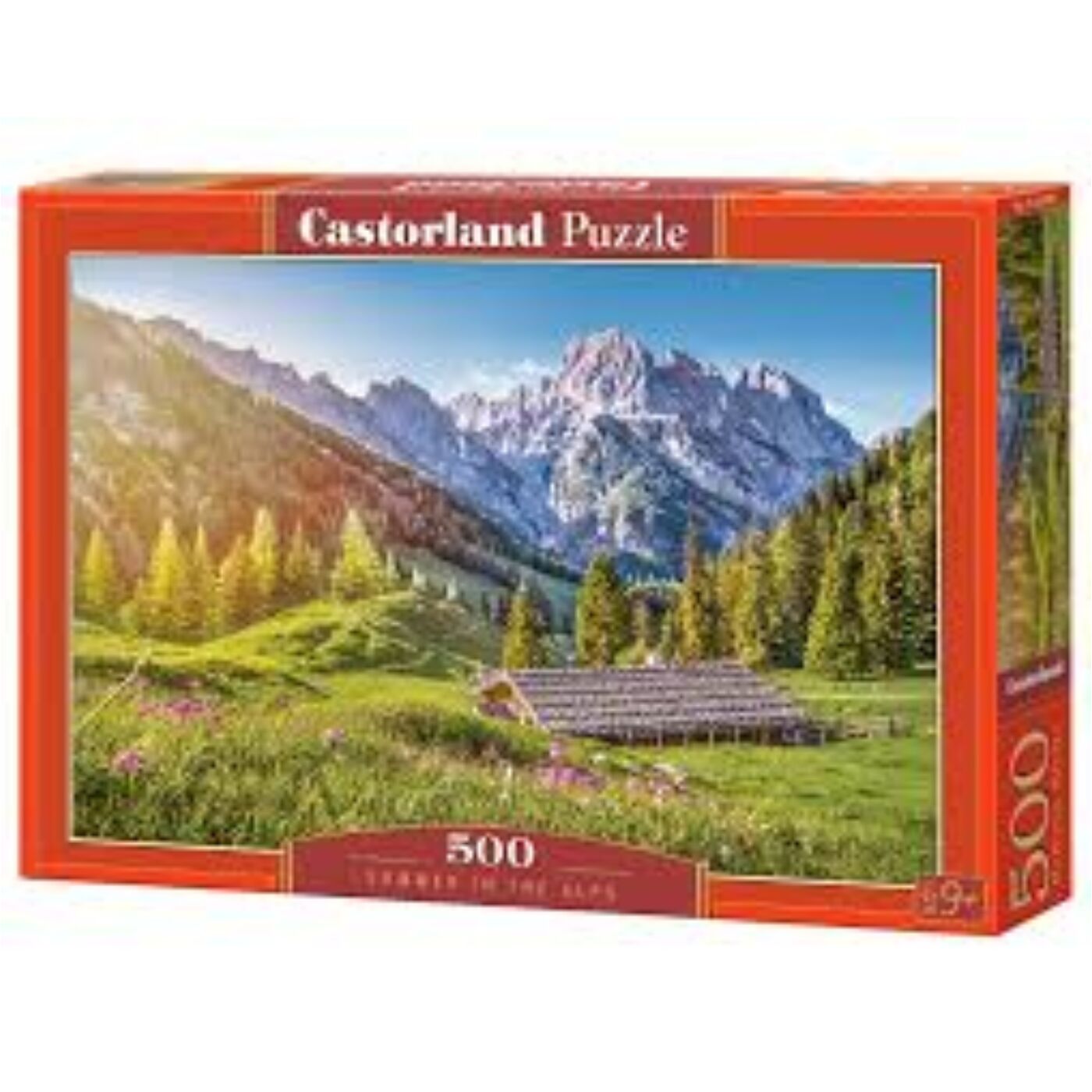 500 db-os puzzle - Nyár az Alpokban