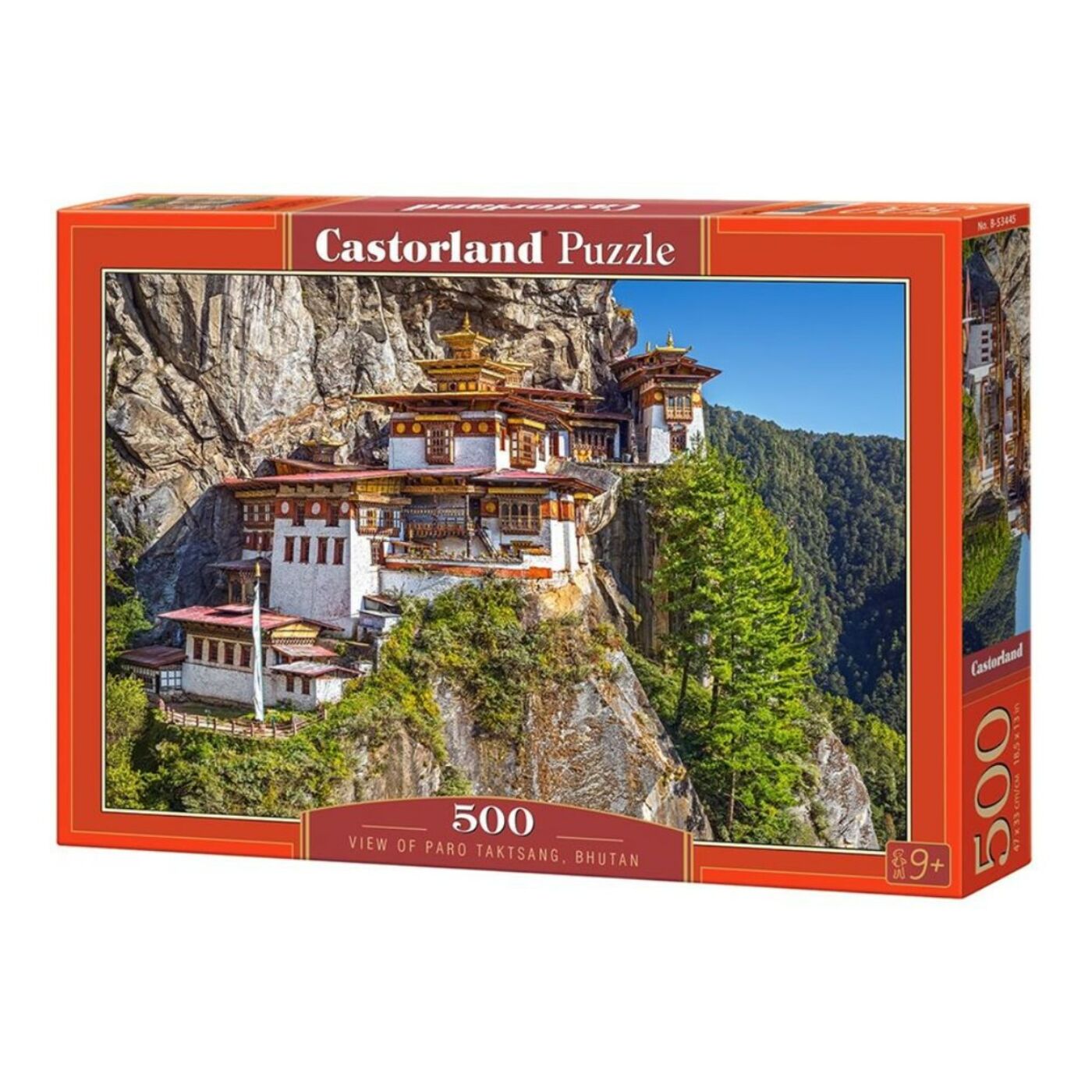 500 db-os puzzle - Paro Takstang, Bhutan