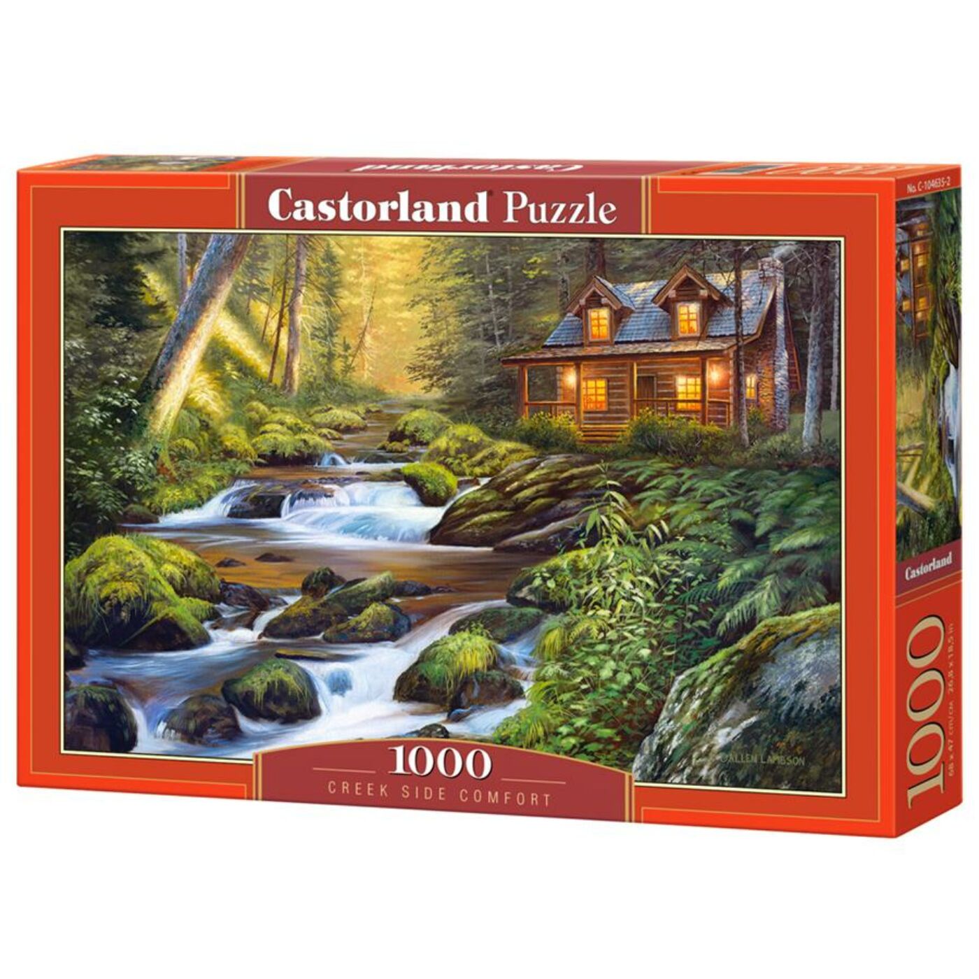 1000 db-os Castorland  Puzzle -  Patakparti kényelem