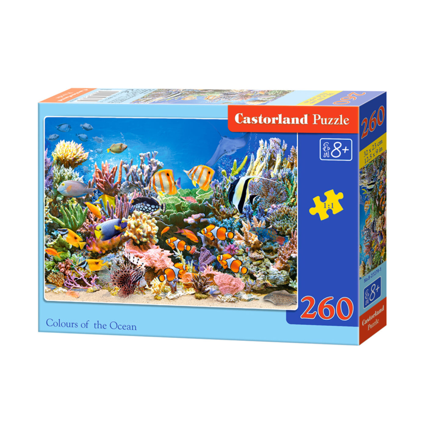 260 db-os Puzzle – Az óceán színei