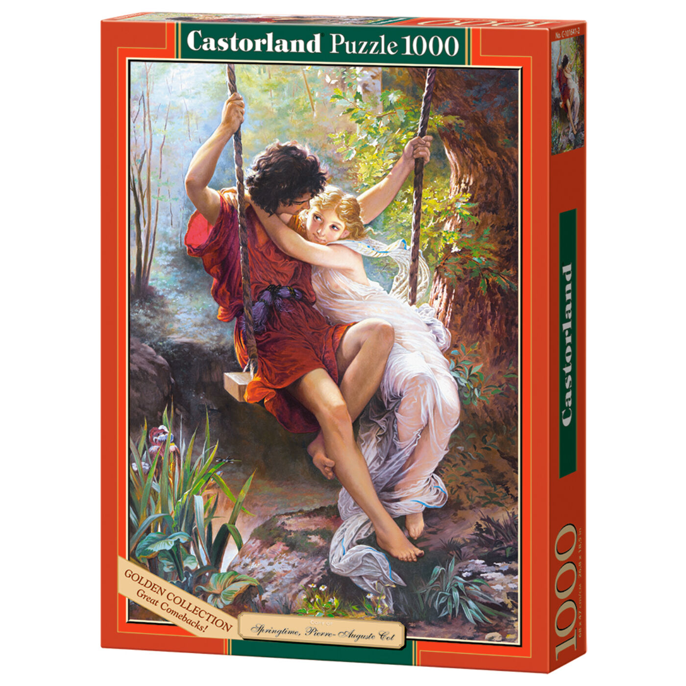 1000 db-os Castorland Puzzle - Tavasz, Pierre August Cot