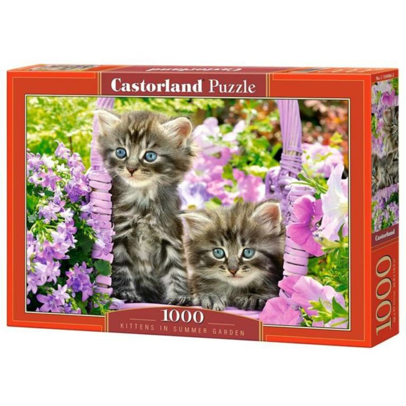1000 db-os Castorland Puzzle - Kilátás a kertre