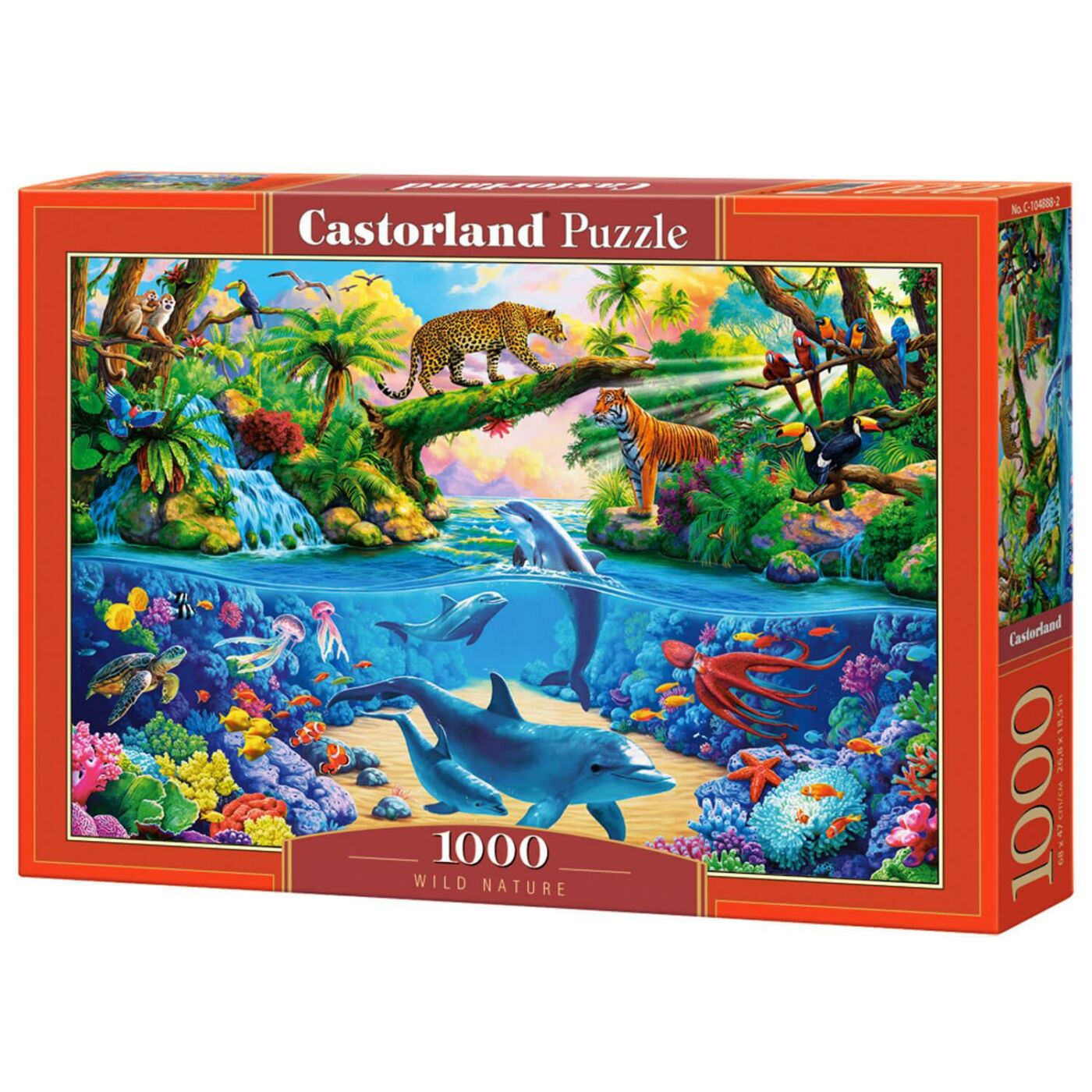 1000 db-os Castorland  Puzzle -  Vad természet