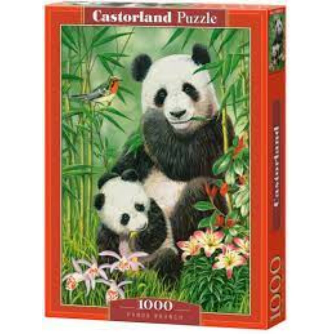 1000 db-os Castorland  Puzzle -  Panda reggeli