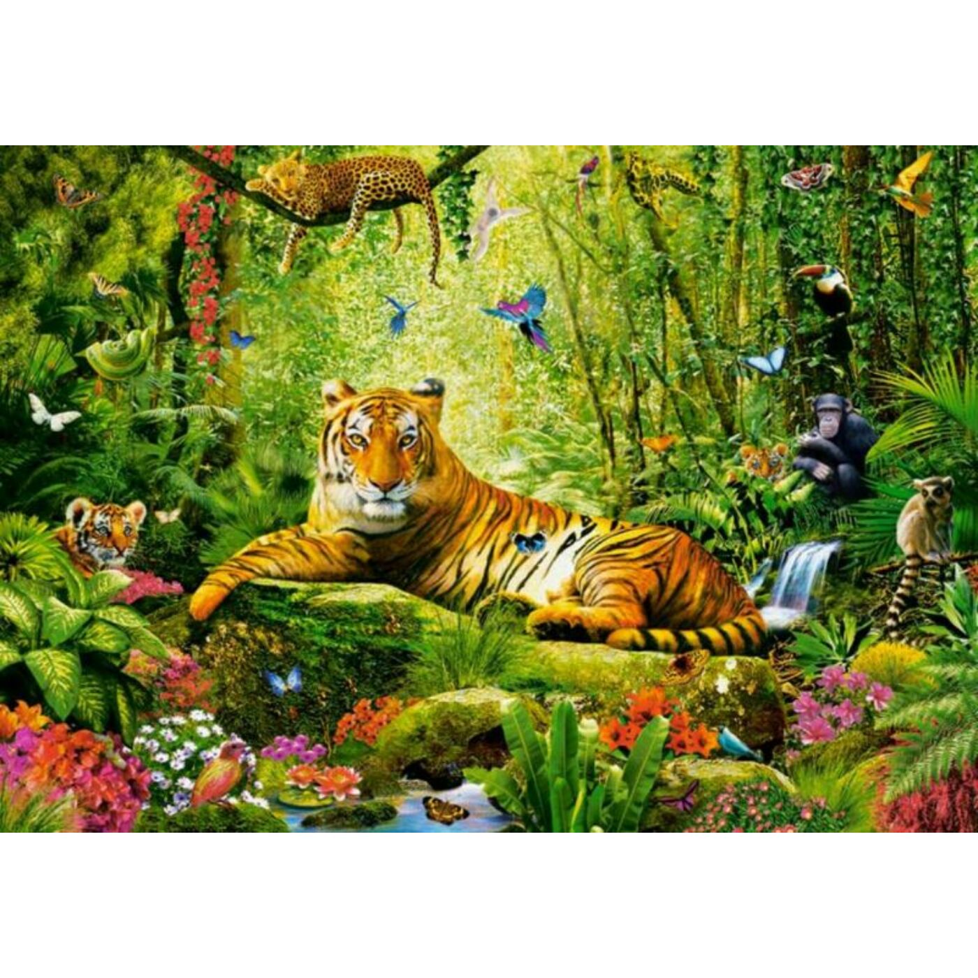 500 db-os puzzle - Őfelsége, a Tigris