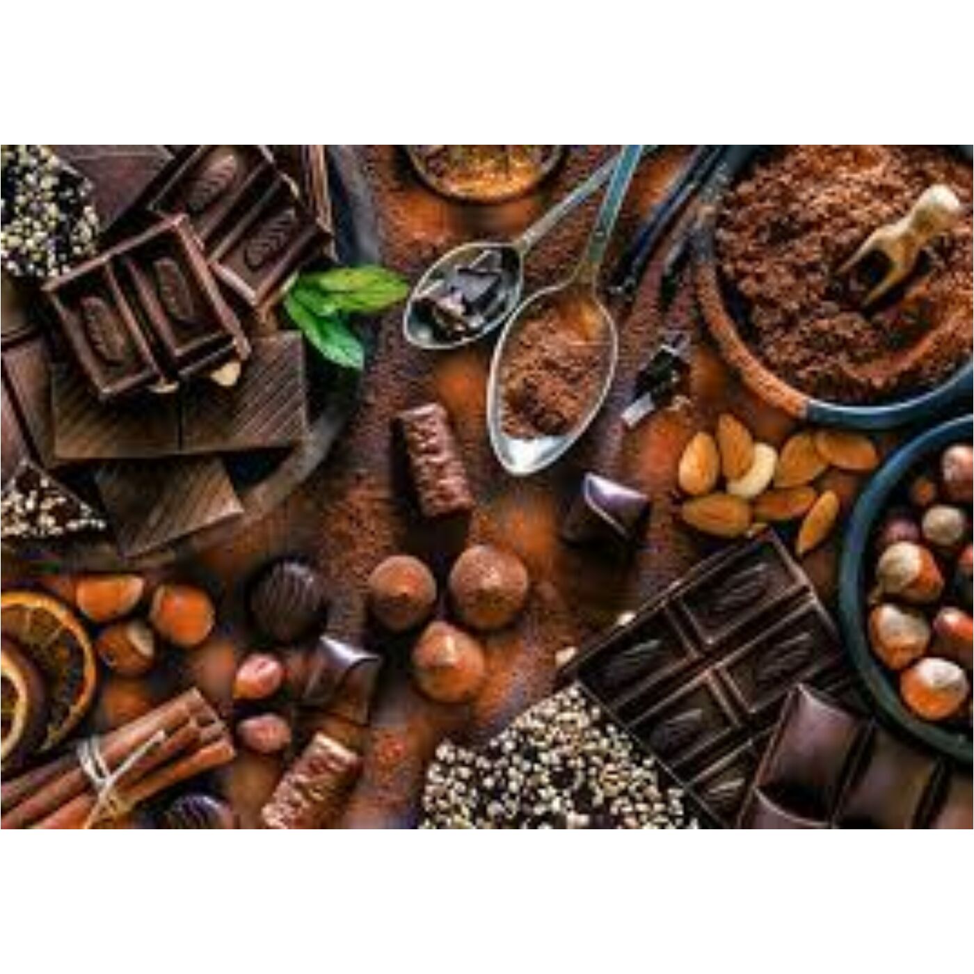 500 db-os puzzle - Csokoládé finomságok