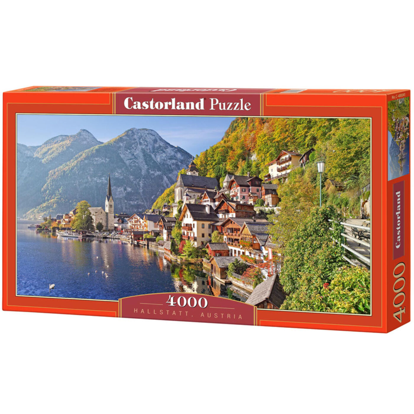 4000 db-os puzzle – Hallstatt, Ausztria
