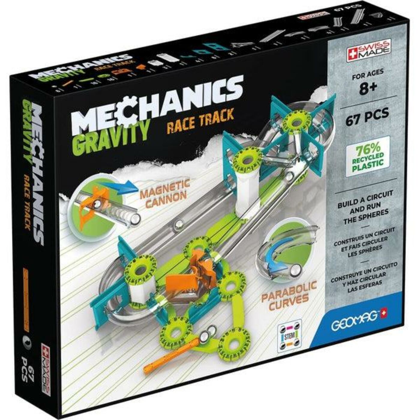 Geomag Mechanics Gravity race truck 67db