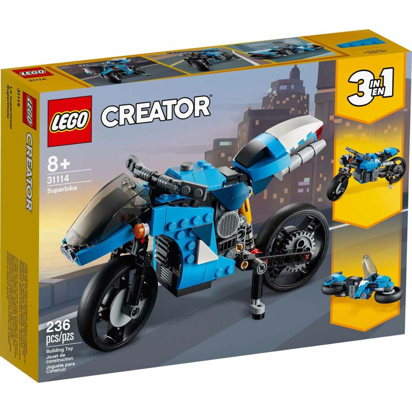 Lego Creator Szupermotor
