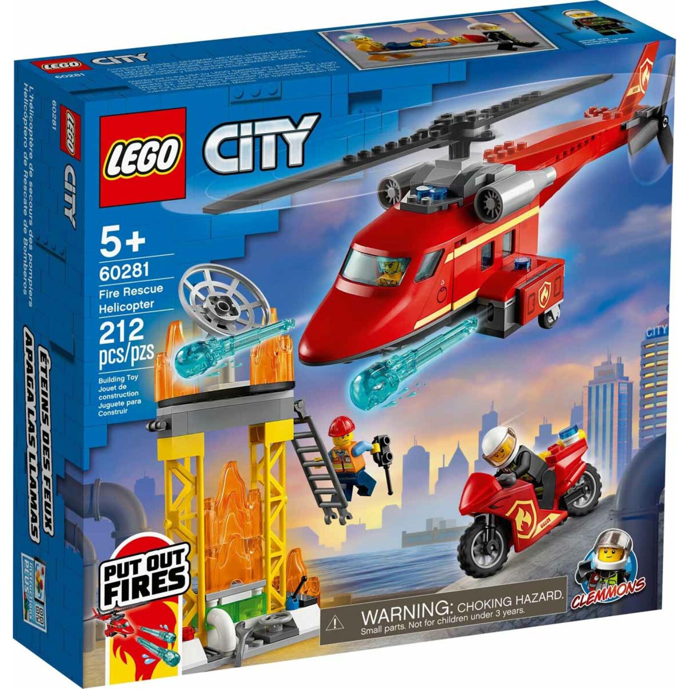 Lego City Tűzoltó mentőhelikopter