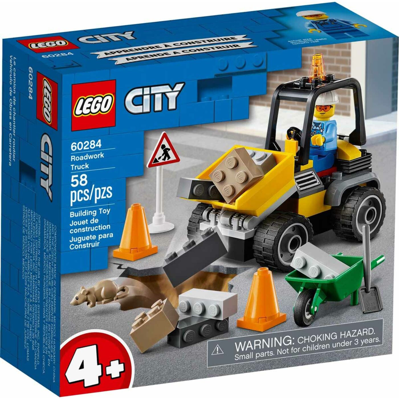 Lego City Útépítő autó