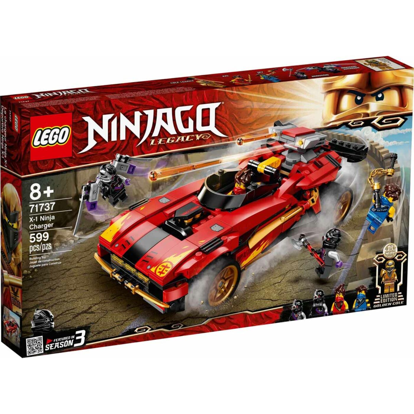 Lego Ninjago X-1 Nindzsa csatagép