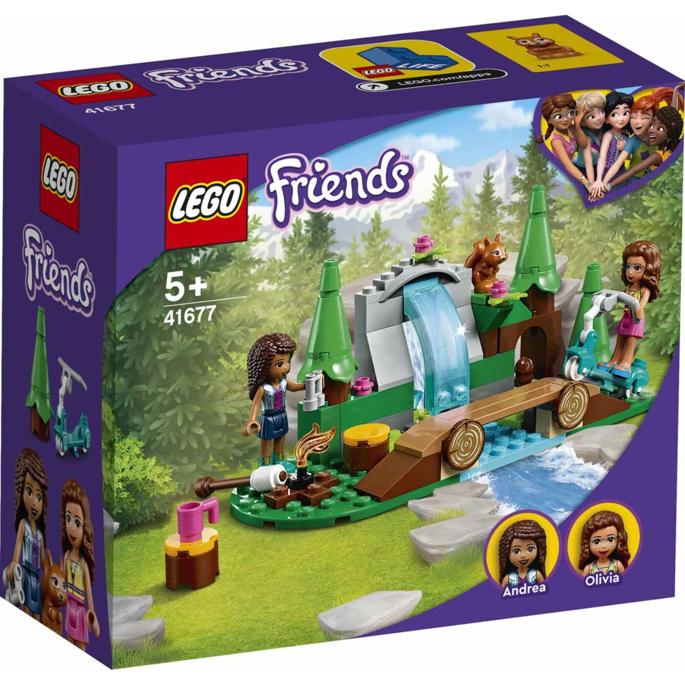 Lego Friends Erdei vízesés