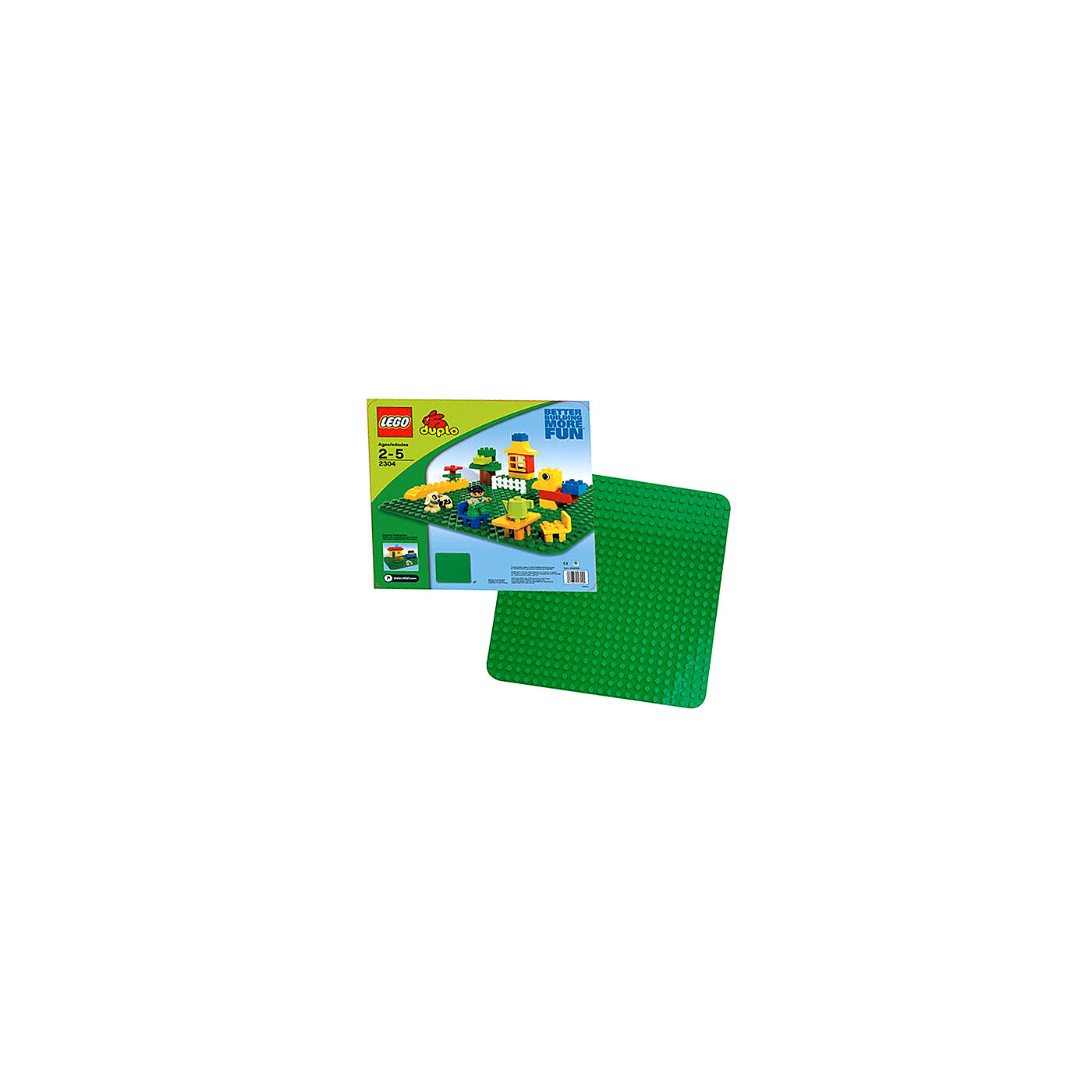Lego Duplo zöld építőlap