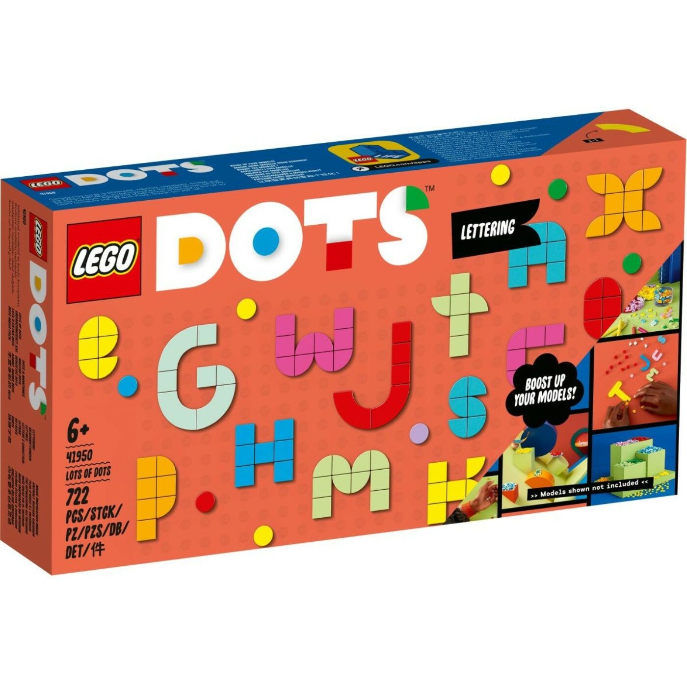Lego Dots Rengeteg dots betűkkel