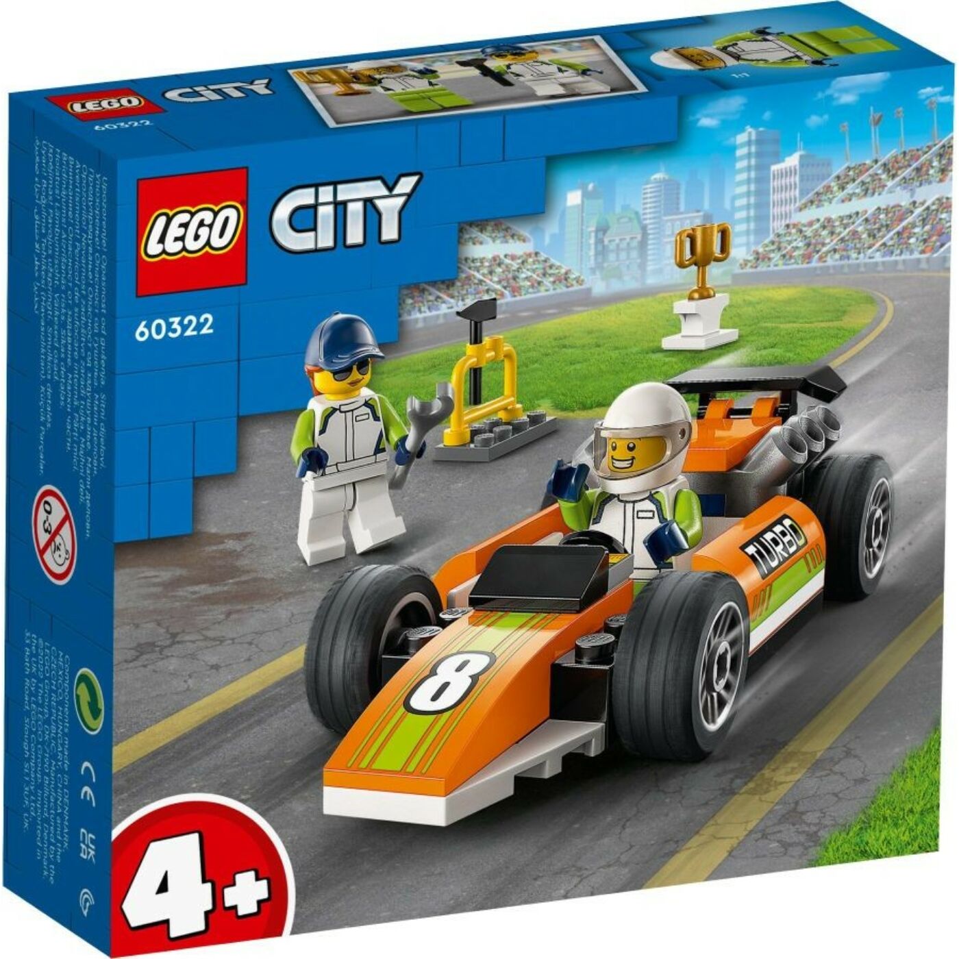 Lego City Versenyautó