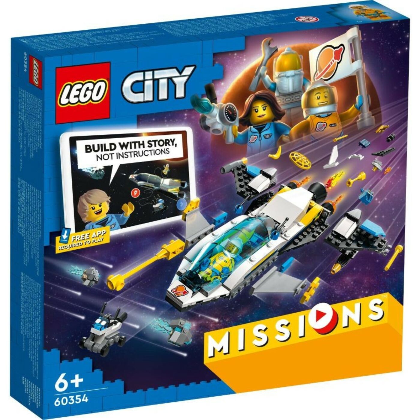 Lego City Marskutató űrjármű küldetés