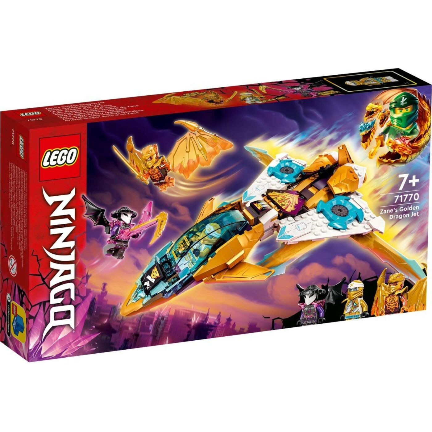 Lego Ninjago Zane aranysárkány repülője