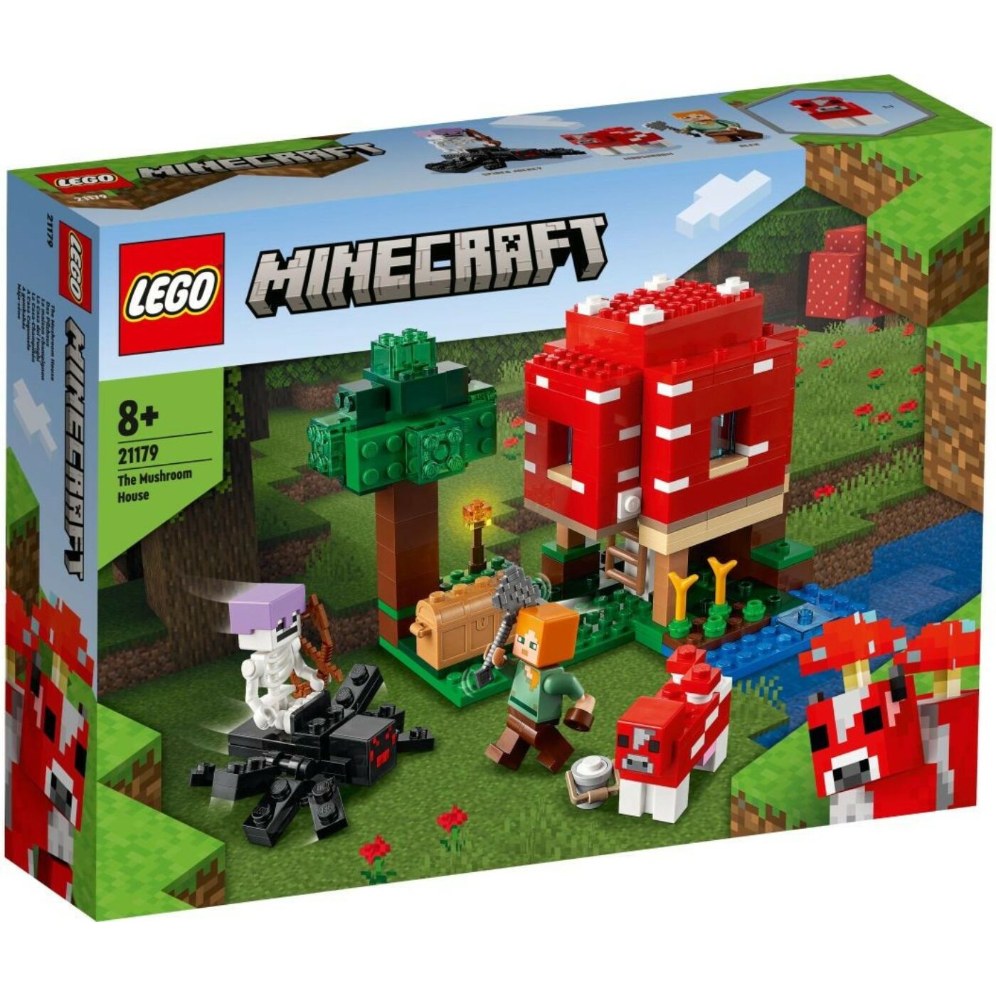 Lego Minecraft A gombaházikó