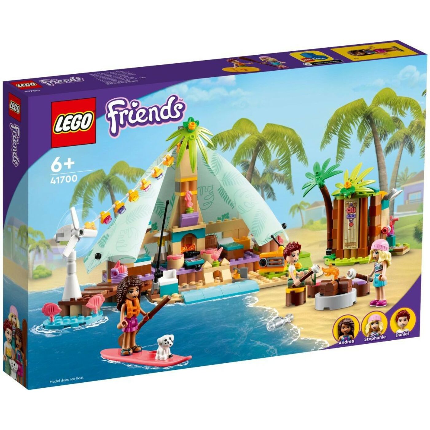 Lego Friends Luxuskemping a tengerparton